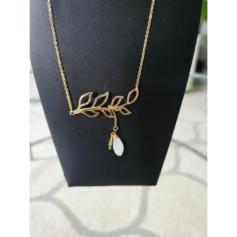 Bansri Gold Leaf Nexklace New